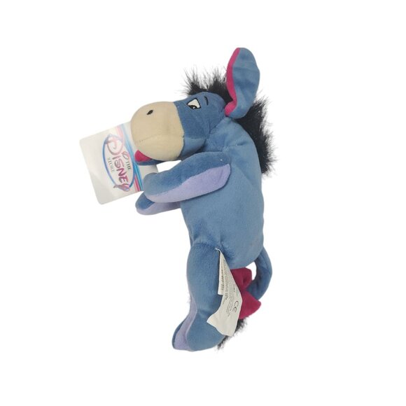 The Disney Store Eeyore Winnie the Pooh Mini Bean Bag Plush 9" NWT - Picture 7 of 7